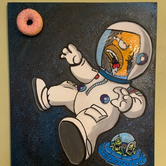 The simpsons painting - Picture 1 of 3